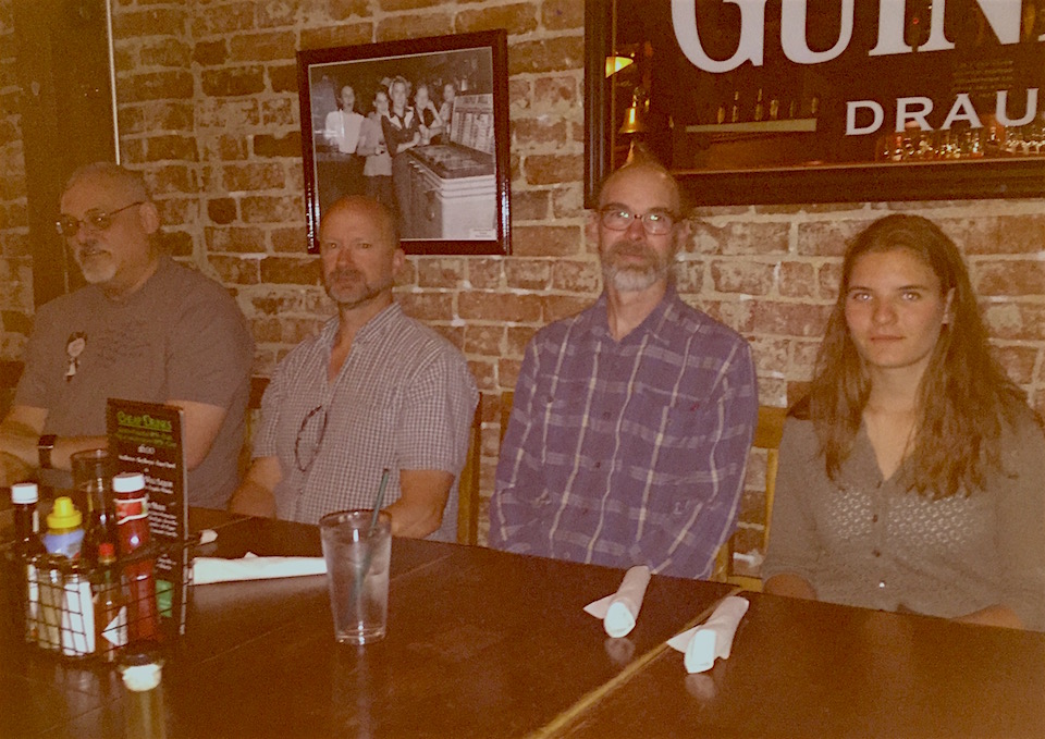 Dave, Gunnar, Monty, Anna