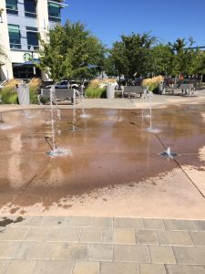 Dancing WaterJets at Medford Commons