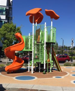 Water Slide at Medford Commons