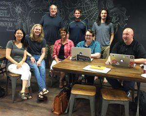 Back Row: Trever, Cody, Alfonso; Front Row: Mercedes, Troy, Jayne, Michelle, Ken