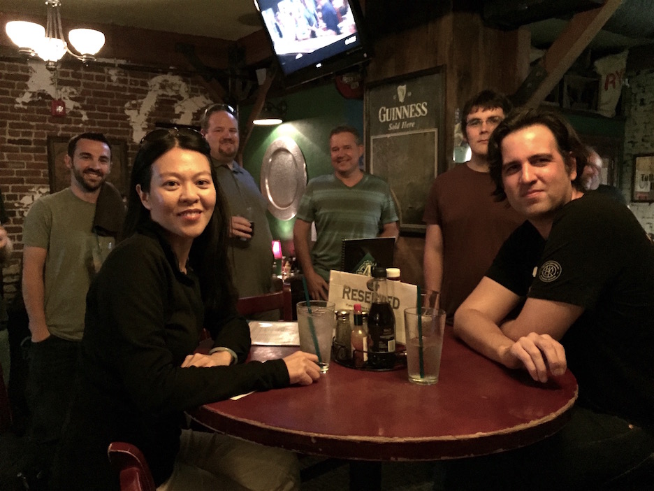 Tony, Mercedes, Scott, David, Liam, Aaron