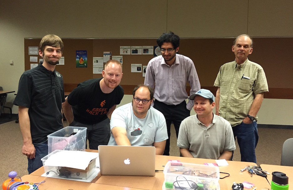 Luke, Kevin, Pat, Omar, Mica, Randy