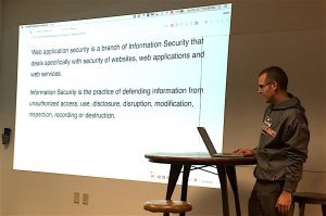 Jesse presents Web Security.