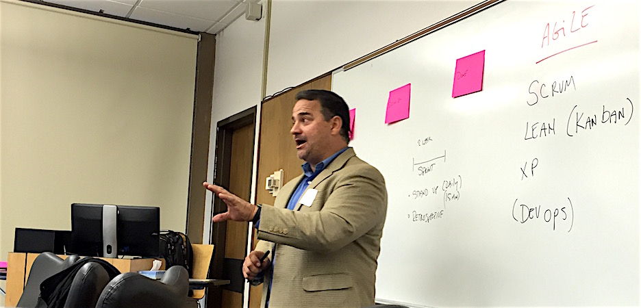 Mike Birkhead explains Agile Development.