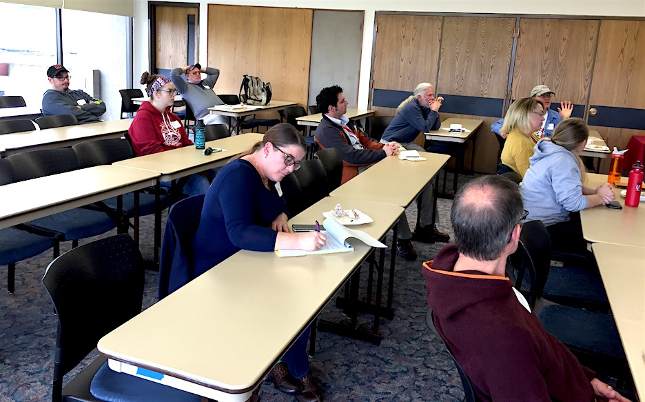 Trevor, Autumn, Dave, Amy, Randolph, Jim, Eric, Kayla, Ken, Elizabeth.