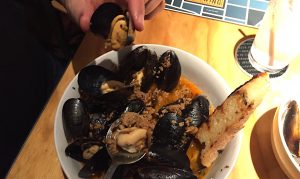 Beer Mussels.