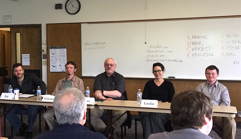 Panel Members: Jay, Alastair, Dave, Leslie, Jason.