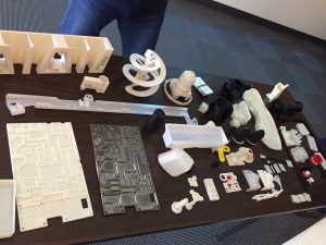 Products produced via Additive Manufacturing.